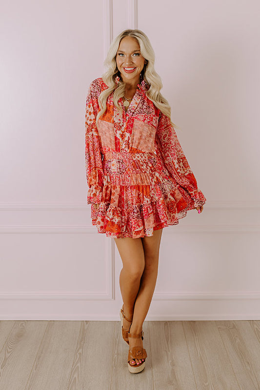 Chic Enterprise Paisley Dress