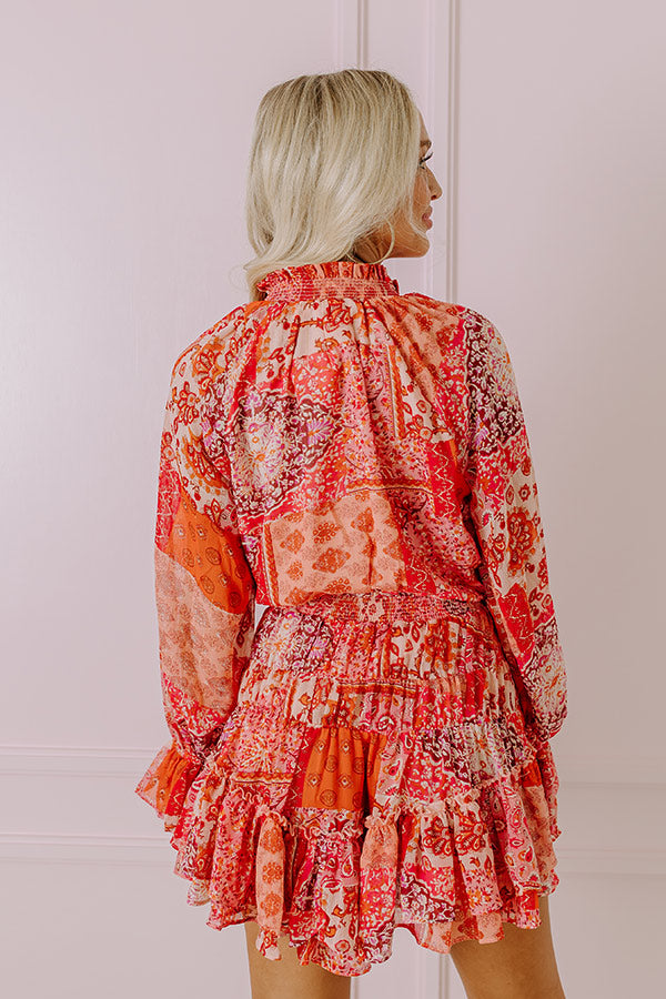Chic Enterprise Paisley Dress
