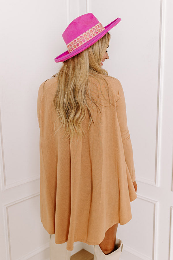 New Chapter Tunic Dress In Iced Latte