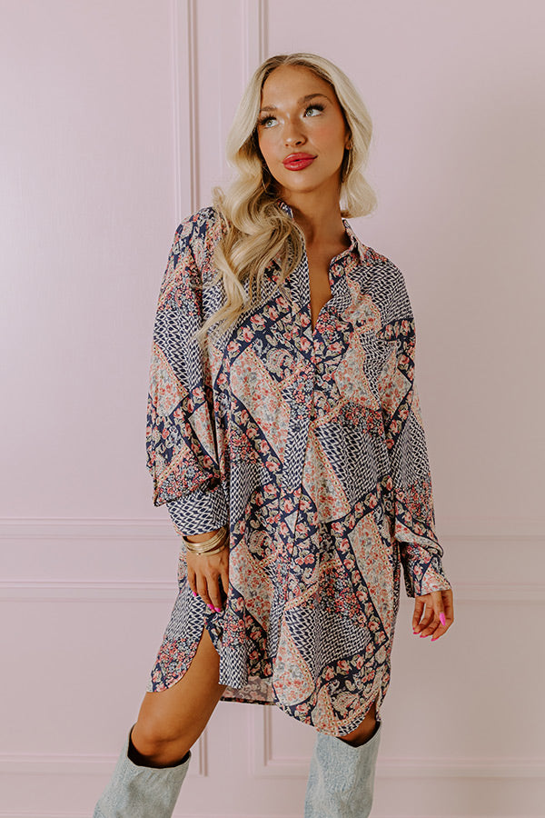 Chime In Floral Mini Dress