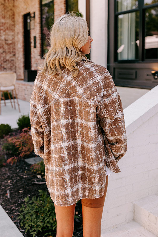 Market Square Lightweight Jacket in Mocha