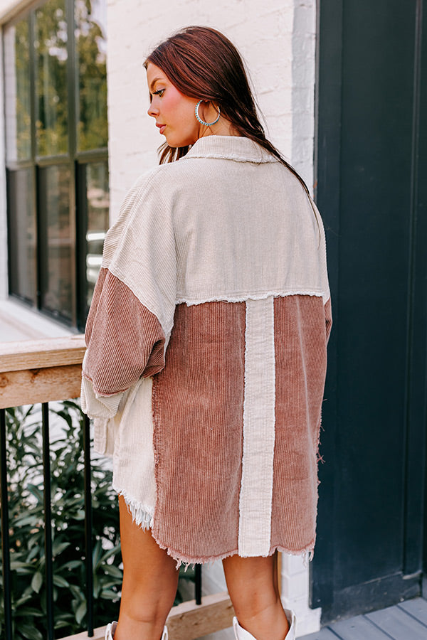 Cabin Parkway Corduroy Jacket in Beige