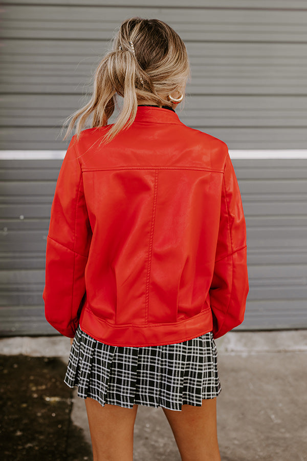 Venture Out Faux Leather Jacket