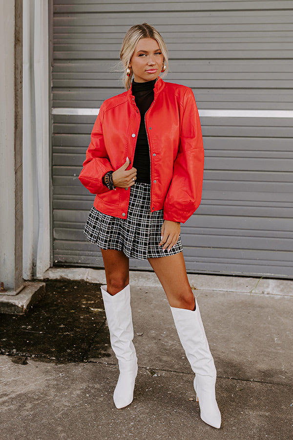 Venture Out Faux Leather Jacket
