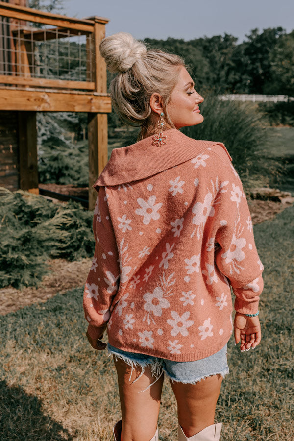 Hours of Flowers Sweater