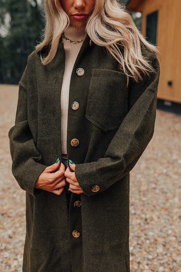 Manifest It Coat