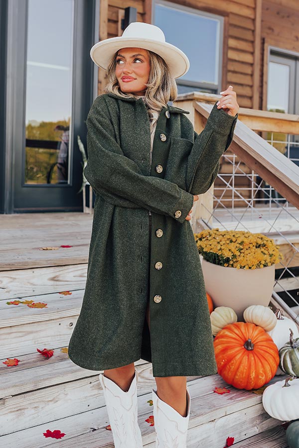 Manifest It Coat