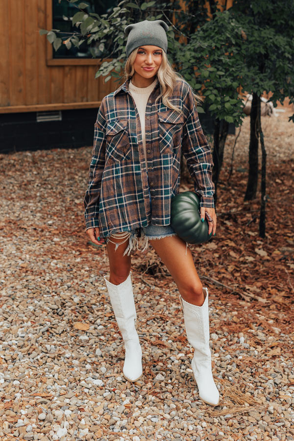 Vail Valley Plaid Button Up