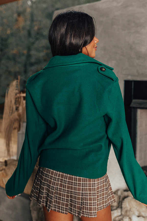 Simply Grand Jacket in Green