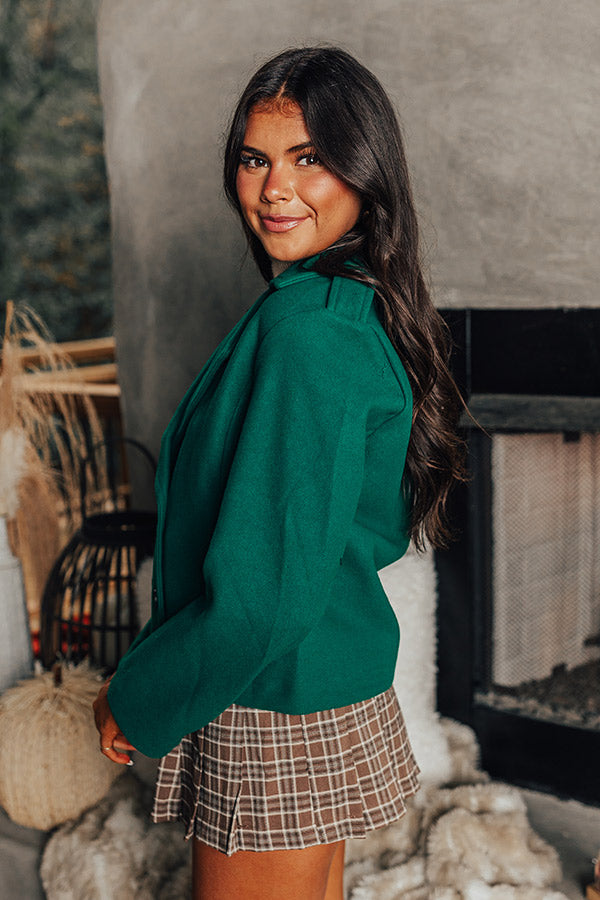 Simply Grand Jacket in Green