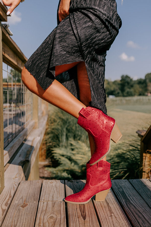 The Stevie Rhinestone Cowboy Boot