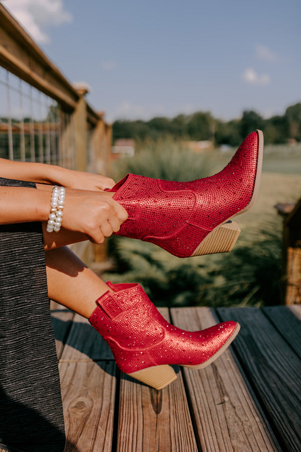 The Stevie Rhinestone Cowboy Boot
