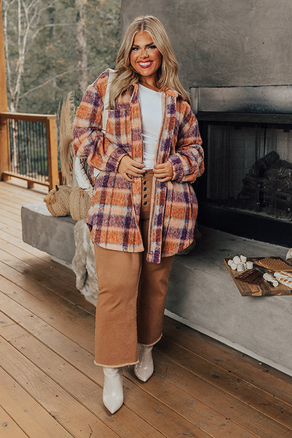 Sangria Toast Jacket Curves