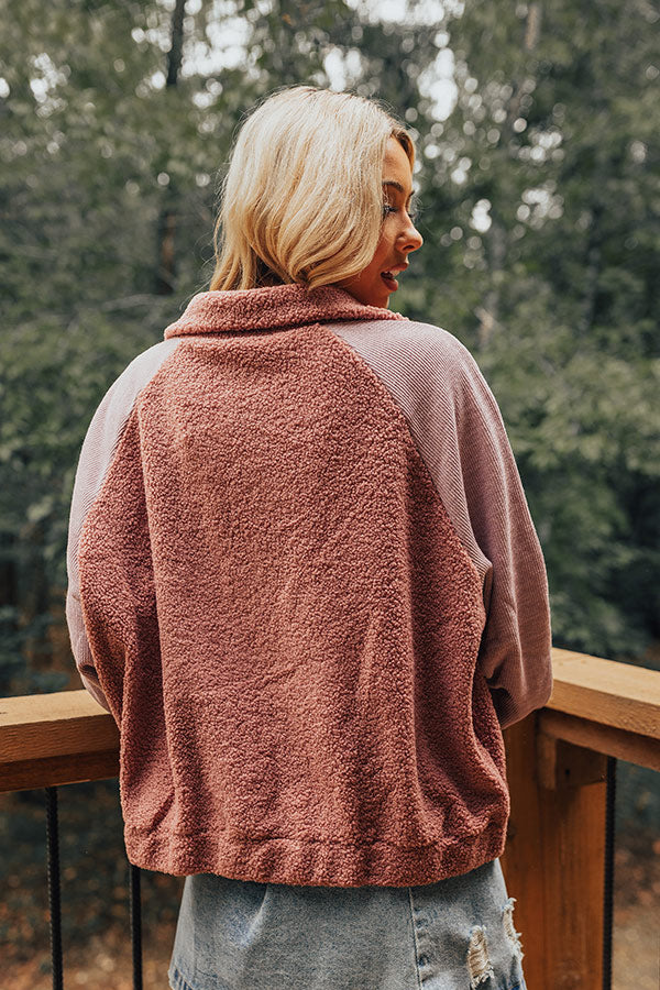 Filled With Hope Sherpa Jacket