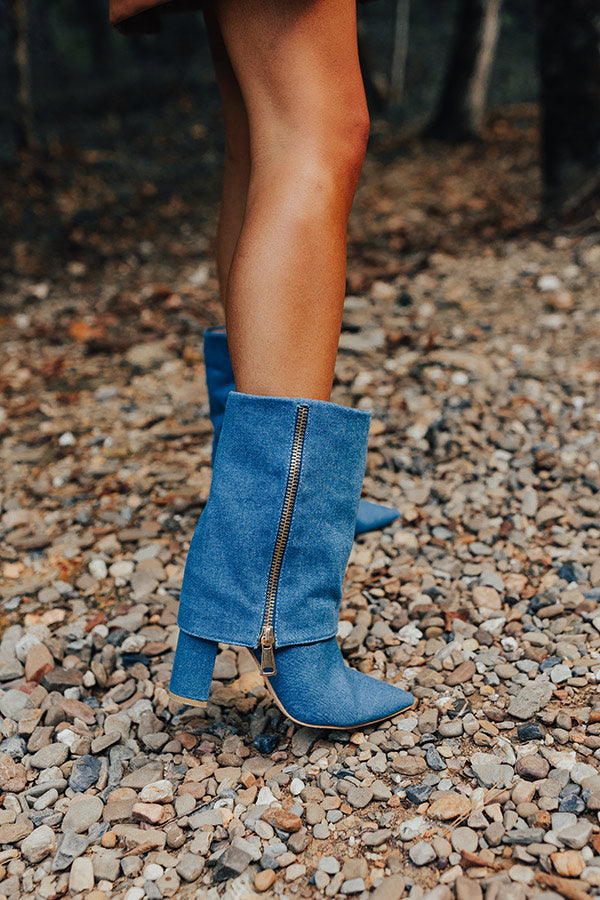 The Parker Denim Bootie