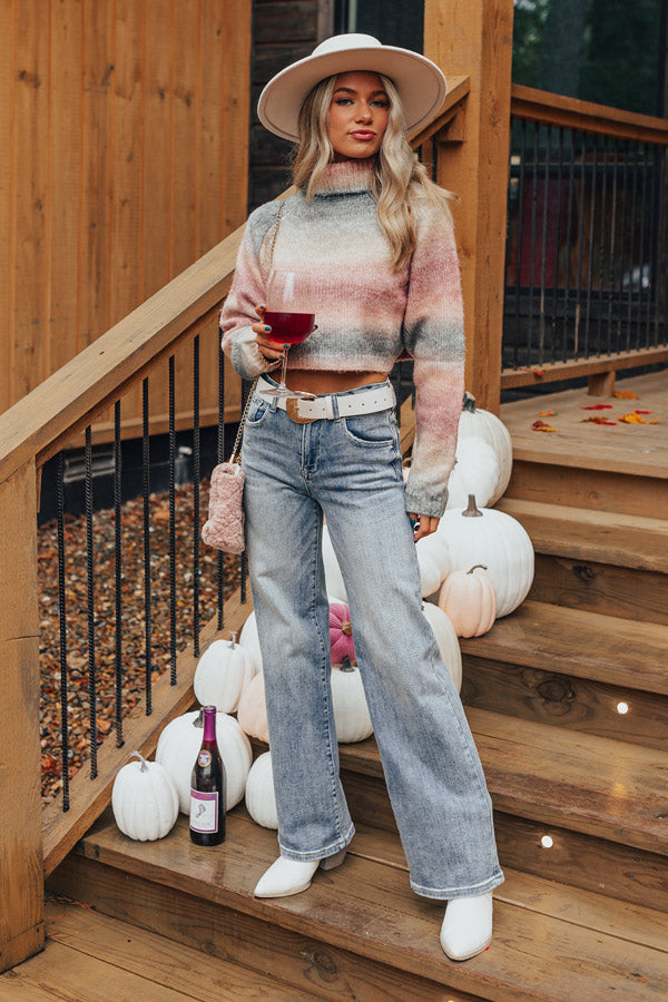 Simply Carried Away Crop Knit Sweater