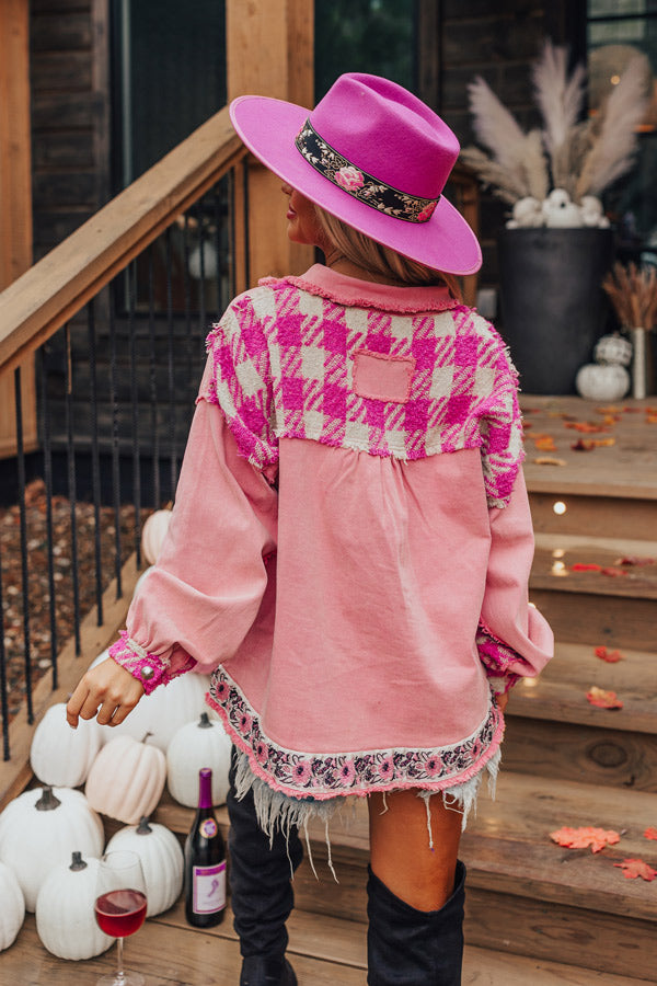 Lovely Tokens Houndstooth Jacket