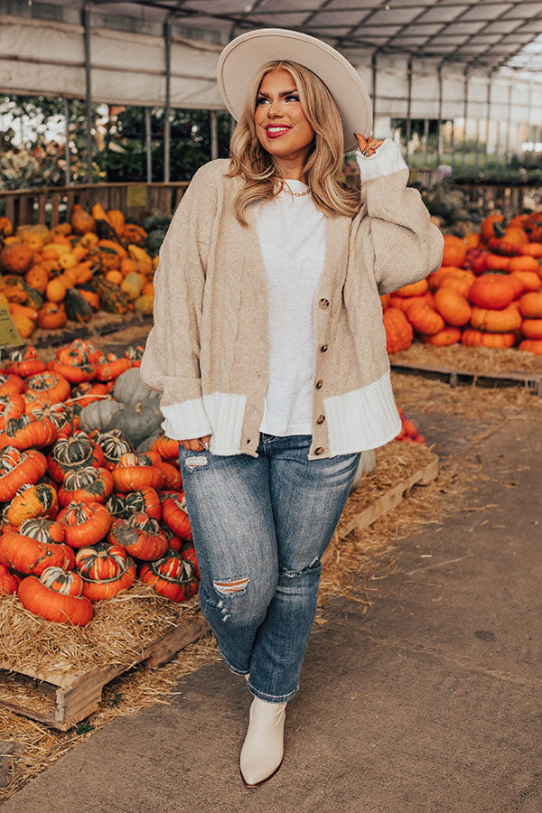 Harvest Cheer Cardigan Curves