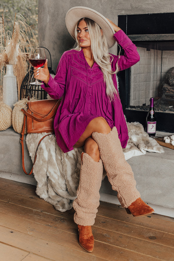 Memory Mile Embroidered Shift Dress