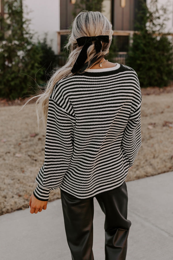 Living In The Moment Knit Sweater