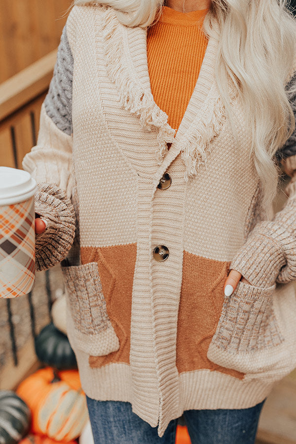 Caffeine Crush Knit Cardigan