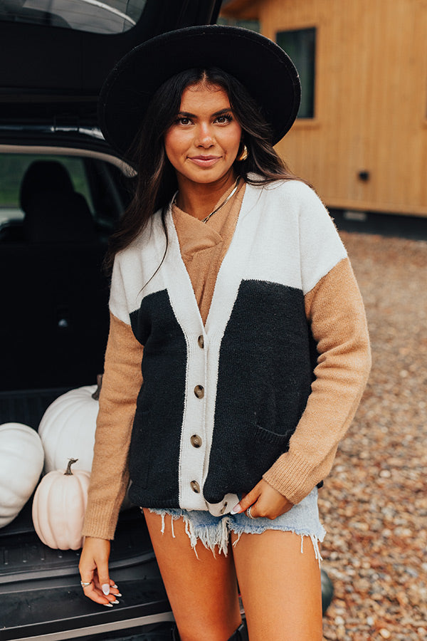 Cozy Darling Colorblock Cardigan