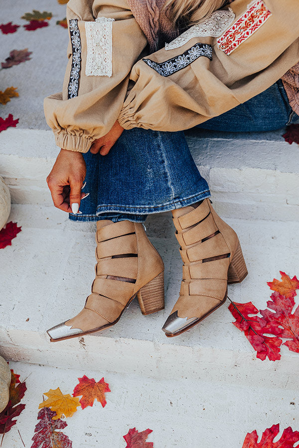 The Koty Faux Leather Bootie