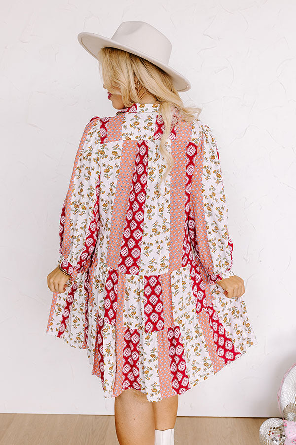 Couture Charm Floral Dress Curves