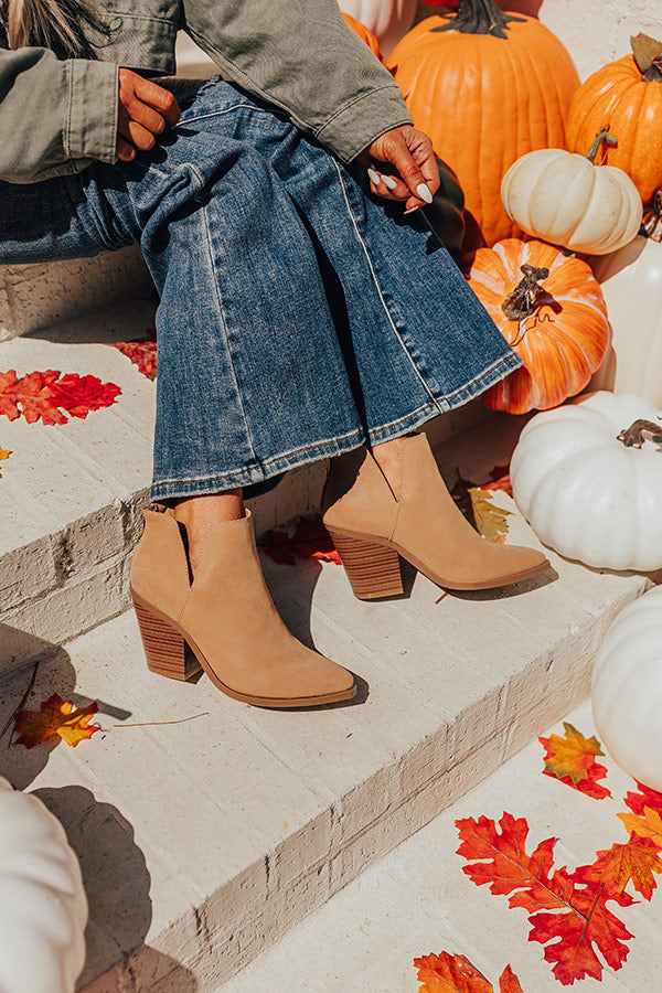 The Destiny Bootie In Tan