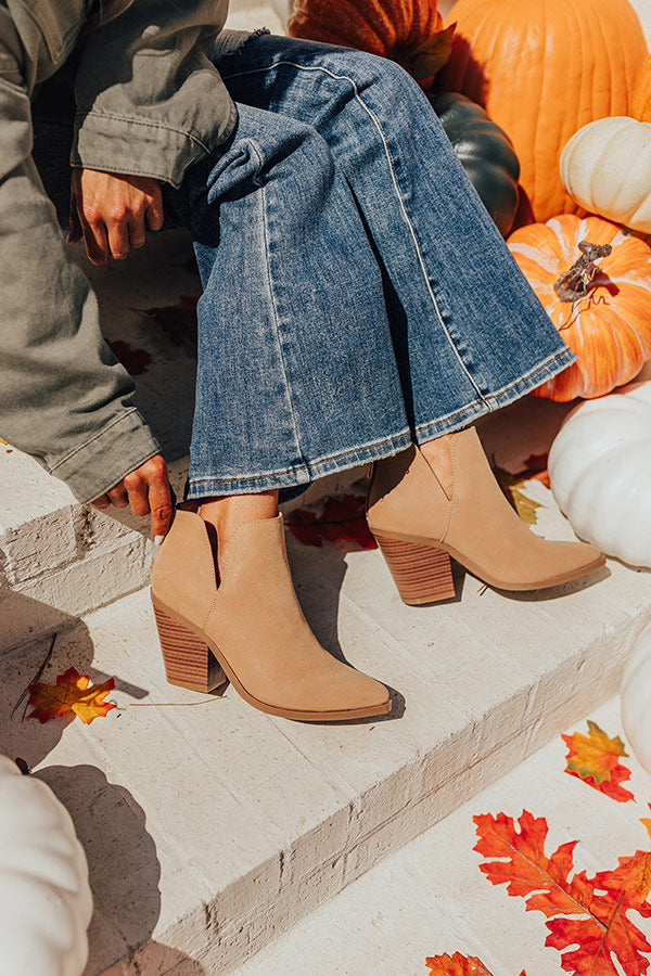 The Destiny Bootie In Tan