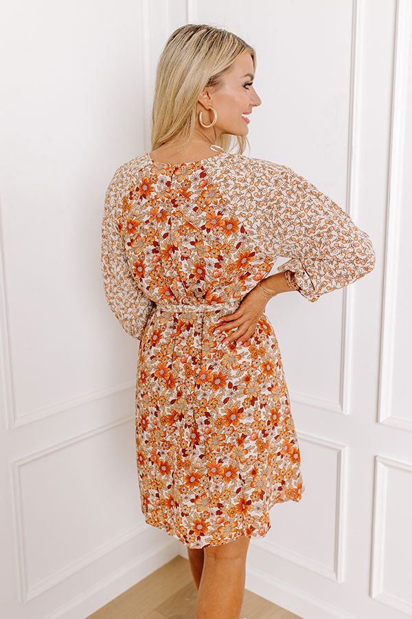 Date Night Darling Floral Mini Dress