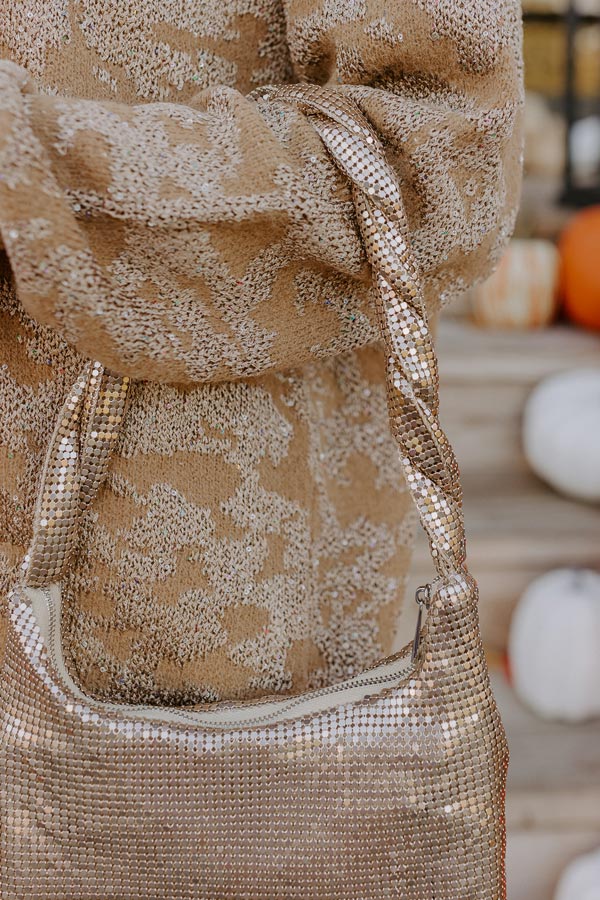 It's Show Biz Purse In Gold