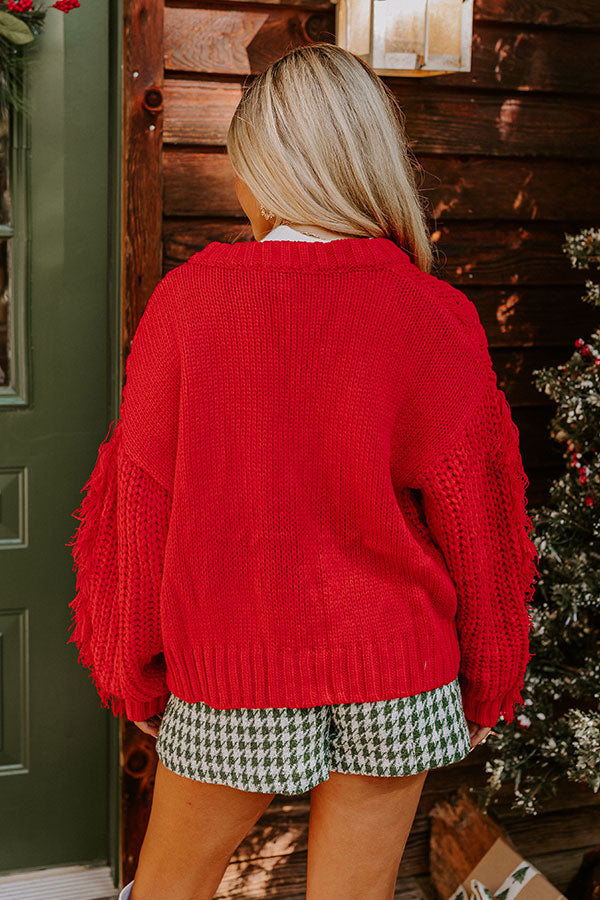 Apple Cider Delight Knit Cardigan