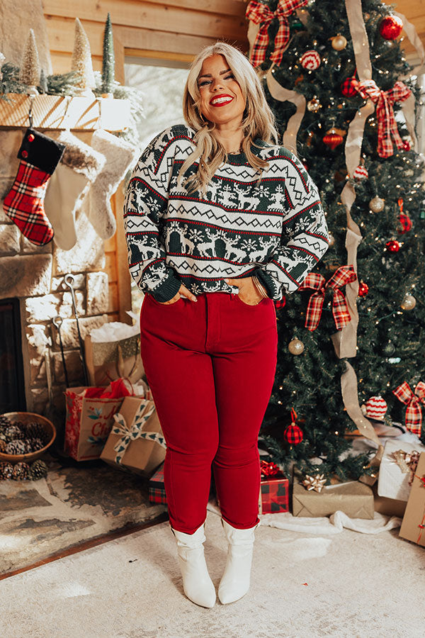 Jingle Bell Rock Sweater Curves