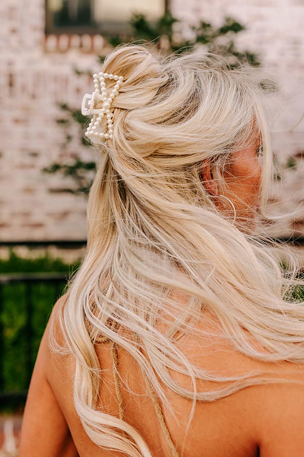 Lovely Little Bow Hair Claw Clip