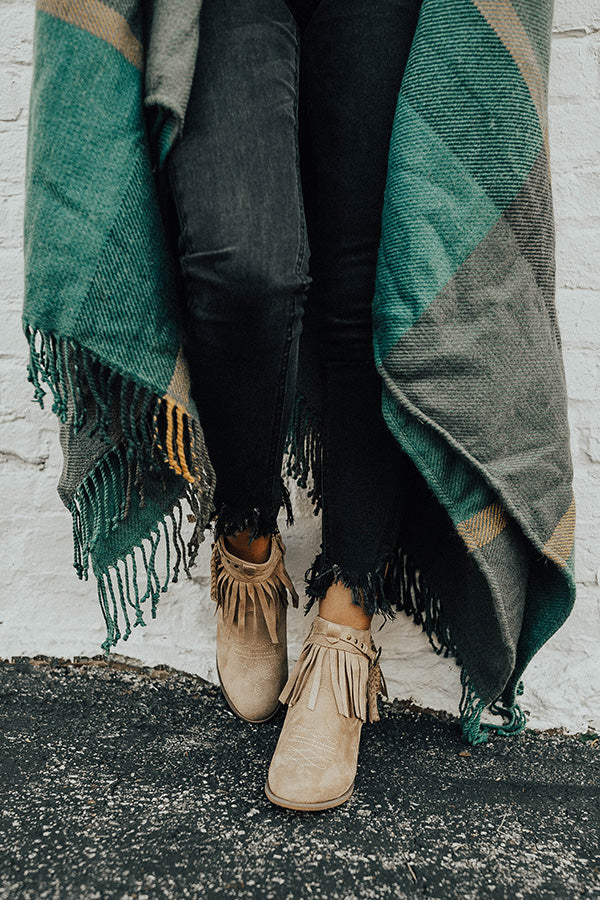 The Saylor Fringe Bootie