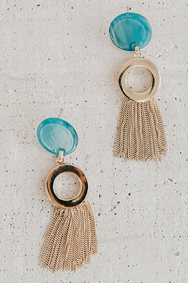 Best Dressed Earrings in Turquoise