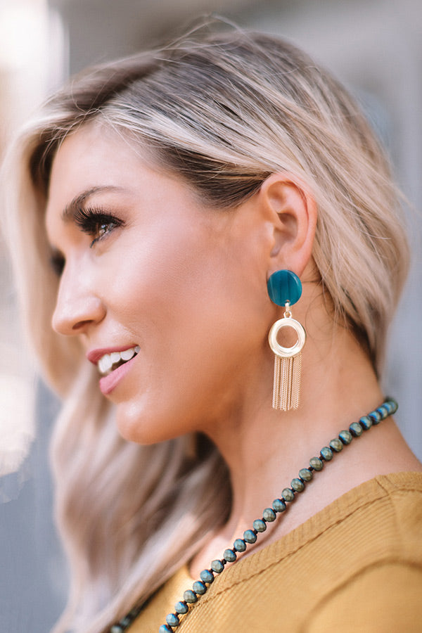 Best Dressed Earrings in Turquoise