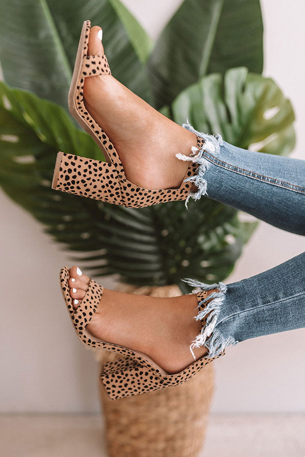 The Melina Leopard Heel