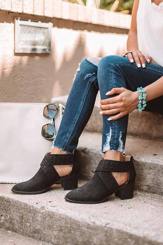 The June Bootie In Black