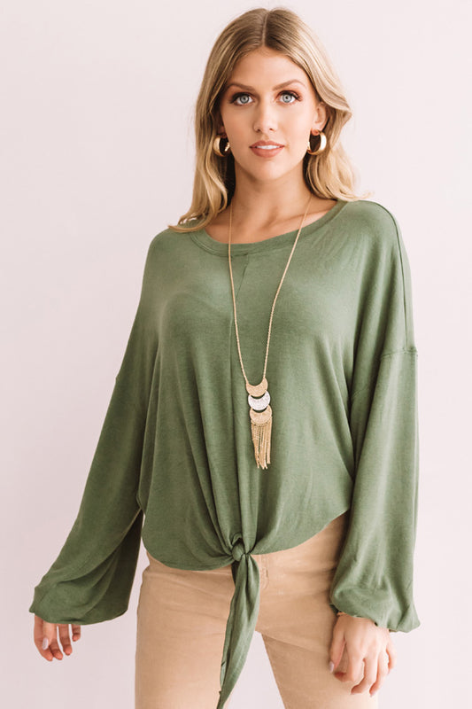 In Midtown Manhattan Shift Top In Olive