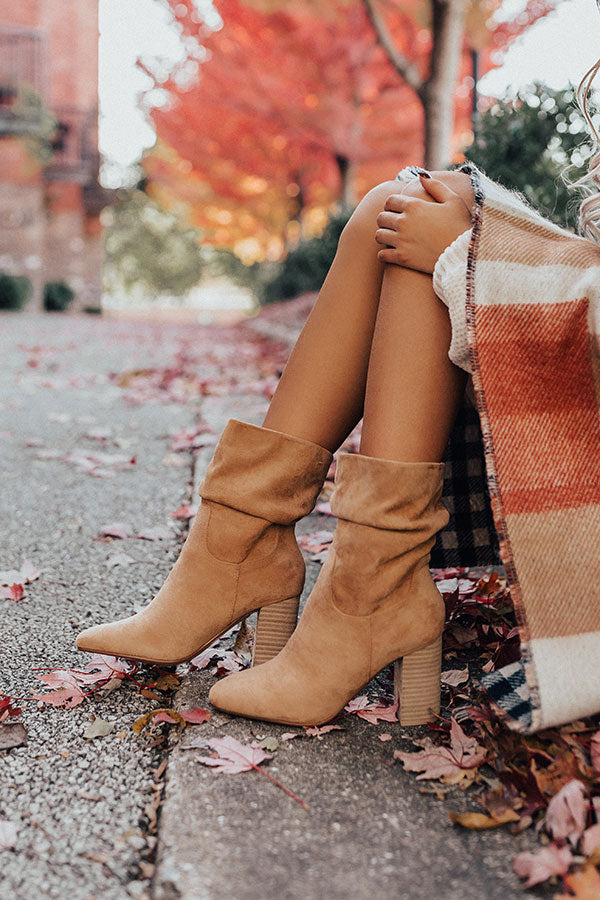 The Laurette Ankle Bootie In Iced Mocha