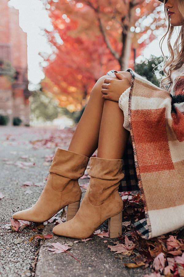 The Laurette Ankle Bootie In Iced Mocha