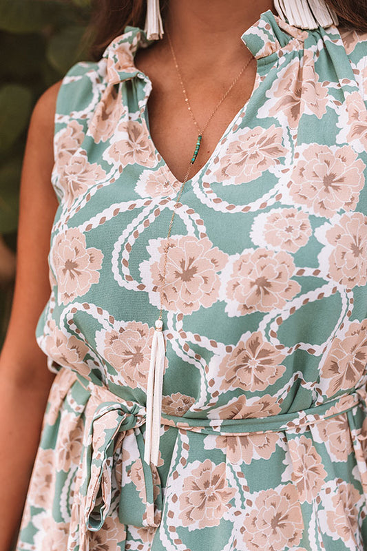 The Nixon Lariat Necklace in Turquoise