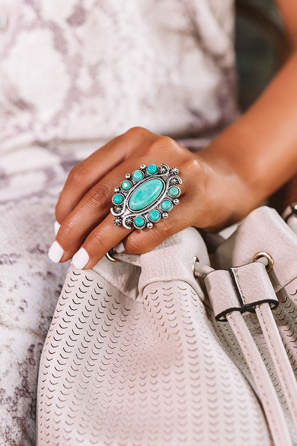 Pretty Prediction Turquoise Ring