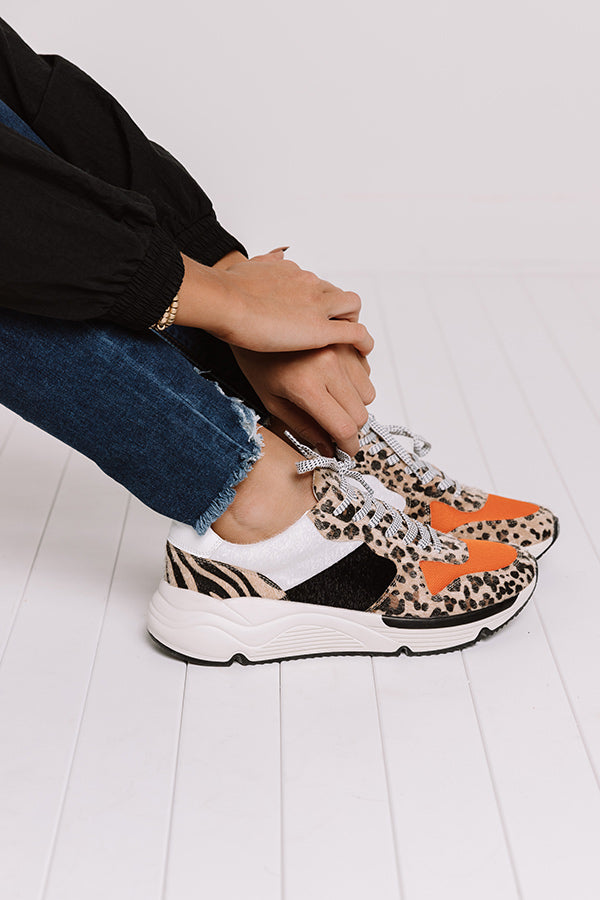 The Willow Leopard Sneaker
