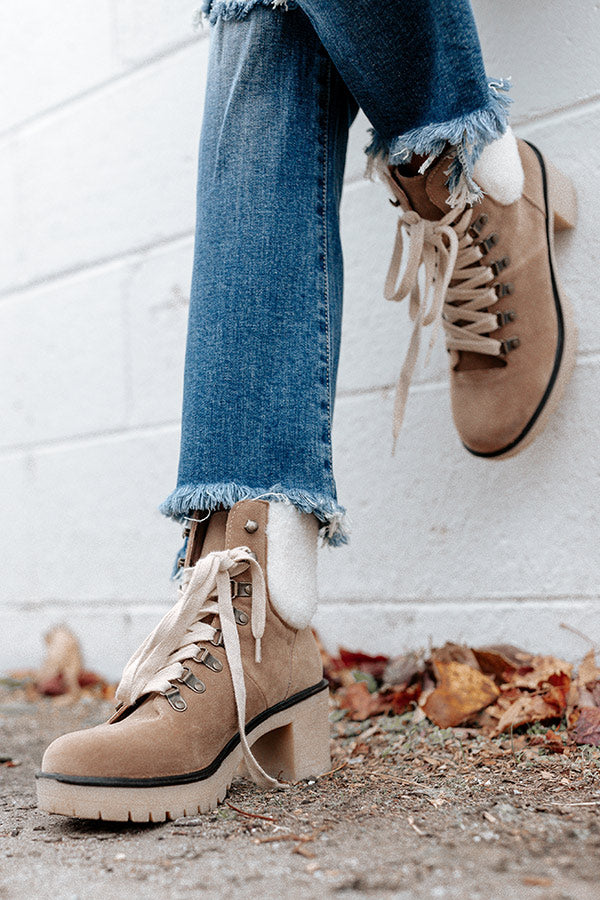 The Remi Bootie In Khaki