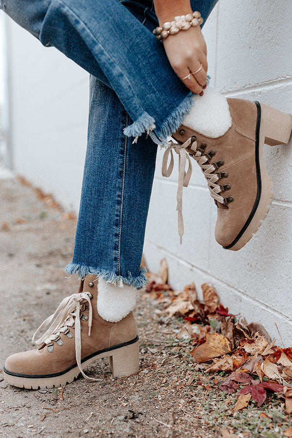 The Remi Bootie In Khaki