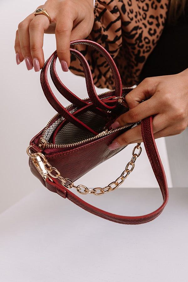 Ready To Role Faux Leather Purse