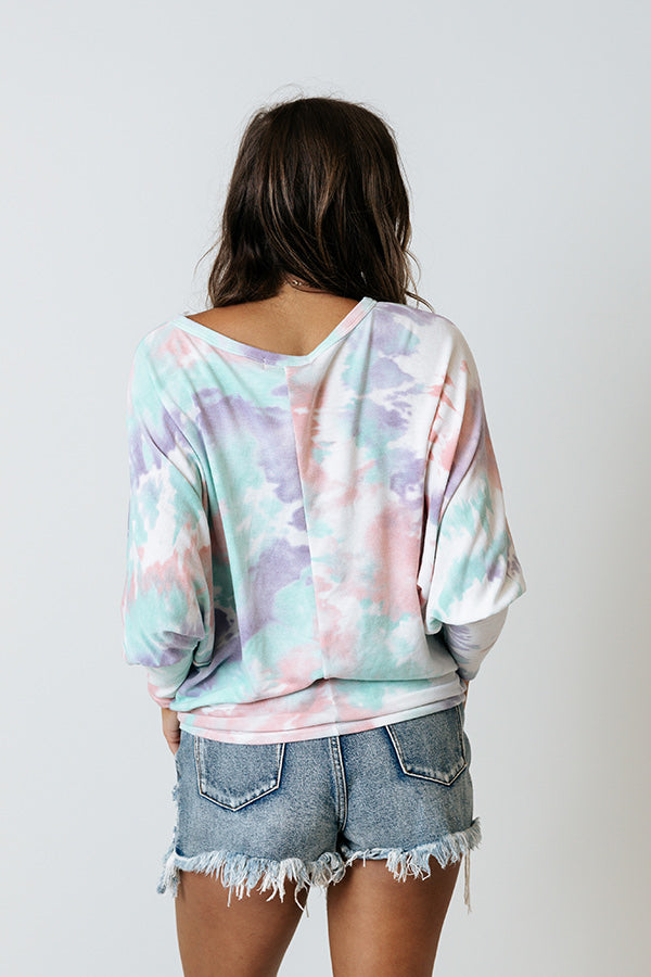 Friends By The Sea Tie Dye Top